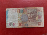 Bancnota 2 grivne(hryvni)2005 Ucraina.