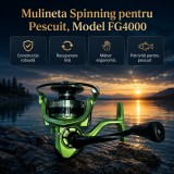 Mulineta Spinning pentru Pescuit, Model FG4000