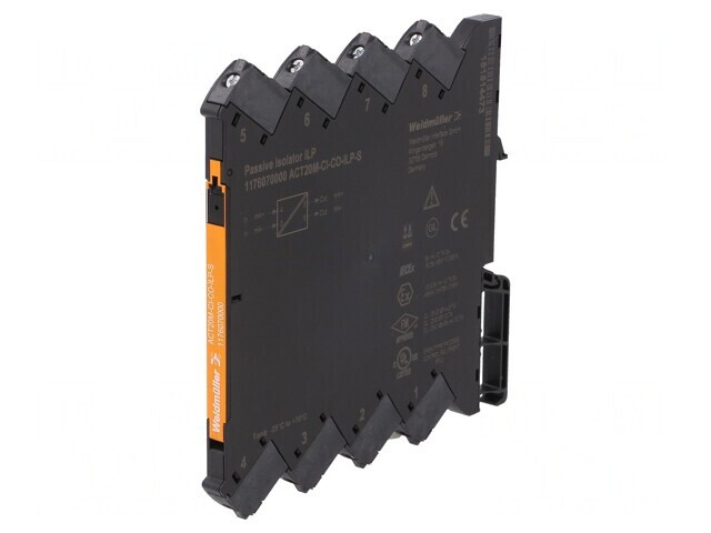 Adaptor Separator de Semnale pentru Şină DIN 0-20mA 4-20mA