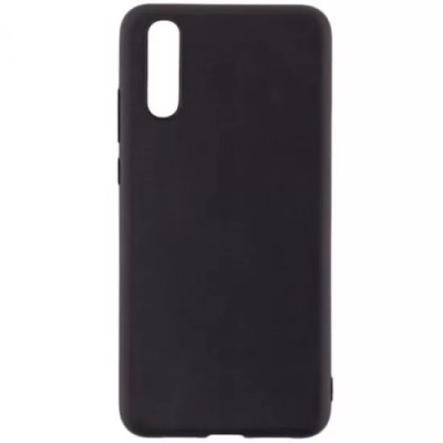 Husa Huawei P20 Silicon Matte Black foto