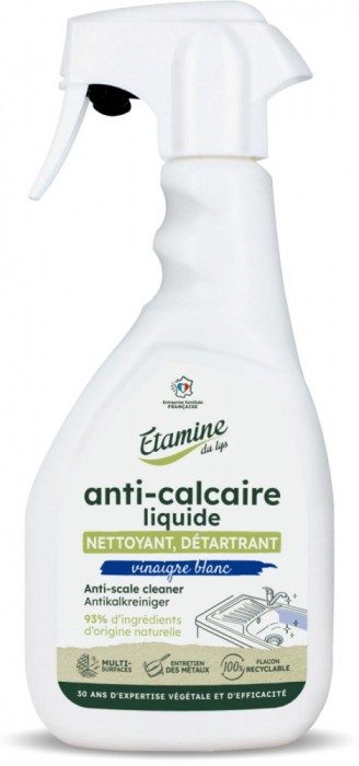 Detergent anticalcar pentru inox, cupru, alama, crom, fara parfum Etamine