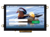 Afișaj TFT 5" 800x480 LED RGB 527cd/m&sup2; NEWHAVEN NHD-5.0-800480FT-CTXL-CTP