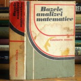Bazele Analizei Matematice, de Constantin Meghea