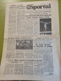 Sportul 14 decembrie 1976-nadia comaneci , mircea lucescu 10 ani de la debut