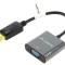 Adaptor DisplayPort 1.1 la VGA 0,2m