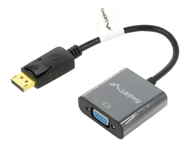 Adaptor DisplayPort 1.1 la VGA 0,2m