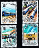 Senegal 1992 - Trenuri, cai ferate, serie neuzata