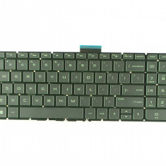 Tastatura Laptop, HP, Pavilion 250 G6, 256, 17-G, 17AB, M6-AR, M7-N, iluminata, us, verde