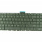 Tastatura laptop, HP, 15-AW, iluminata (lumina verde), fara rama, US