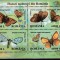 2002 Fluturi Endemici din Rom&acirc;nia Bl.322 LP1591 MNH Pret 2,9+1Lei