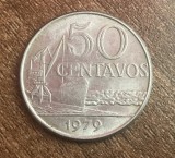 C50 - Moneda foarte veche - Brazilia - 50 centavos - 1979