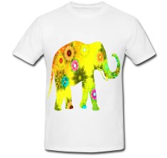 Tricou &amp;quot; Elefan galben &amp;quot; foto