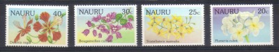 NAURU 1986, Flora, MNH foto