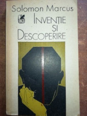 Inventie si descoperire eseuri- Solomon Marcus foto