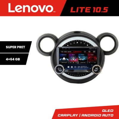 Navigatie Mini 2011-2015 cu sistem CIC Lenovo 8 core 4+64 10.5 inch Incell 1K android Wifi 5Ghz gps internet CarStore Technology foto