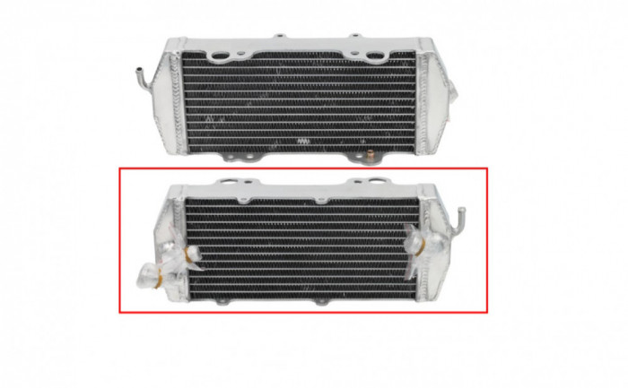 Radiator intarit dreapta KTM SX EXC 250 00- 05, SX EXC 400 450 520 00- 02, SX EXC 525 00- 05