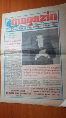 ziarul magazin 13 decembrie 1986-cuvantarea lui ceausescu foto