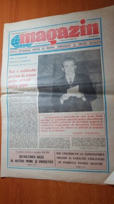 ziarul magazin 13 decembrie 1986-cuvantarea lui ceausescu foto