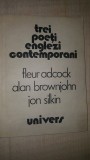 Trei poeti englezi contemporani: Fleur Adcock, Alan Brownjohn, Jon Silkin