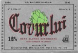 NI446 Etichetă bere blondă superioară Covurlui, 1994-1995, SC Malț Bere Galați SA