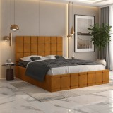 Pat Tapitat Titan Caramiziu Catifea Premium Contactează-ne