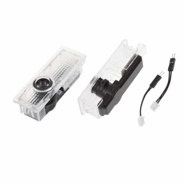Set Lumini Usa LOGO M Style BMW LED pentru portiere, Logourile led sunt dedicate BMW E90 E91 E92 E93 E60 E61 E85 E86 E89