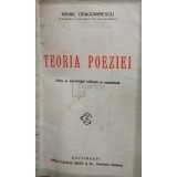 Mihail Dragomirescu - Teoria poeziei (Editia: 1927)