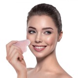 Piatra Masaj Gua Sha, Roz, Reducere Tensiune, &Icirc;mbunătățire Elasticitate, Circulație Sanguină, Eliminare Toxine, Oem