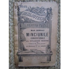 Max Nordau - Minciunile Conventionale ale Civilizatiei Noastre