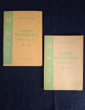 Carte - Gazeta Matematica, anul V, nr. 1-2 , 3-4 anul 1984 Serie incompleta