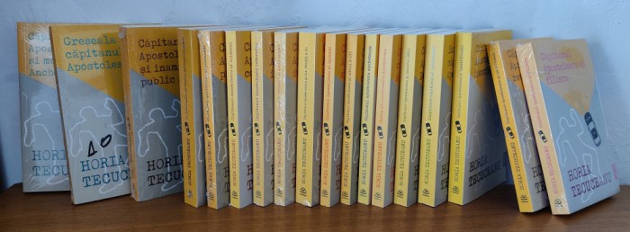 Horia Tecuceanu - OPERE COMPLETE (18 volume) - Colecția de romane polițiste