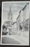 Carte postala, Sibiu, case sasesti, perioada interbelica