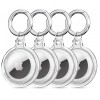 Husa Techsuit CT15 pentru Apple AirTag, Transparenta