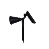 Lampa solara de gradina,mobila si reglabila, panou solar, lumina alba