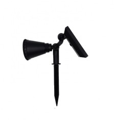 Lampa solara de gradina,mobila si reglabila, panou solar, lumina alba