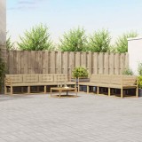 vidaXL Set de canapele de exterior 9 pcs Alb și Bej 79 x 79 x 37 cm 3388531