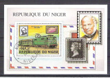 Niger 1979 Rowland Hill, perf. sheet, used O.031, Stampilat
