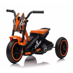 Tricicleta cu pedale, pentru copii 2-4 ani, Kinderauto G301, culoare portocalie