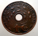 1.938 INDIILE OLANDEZE NETHERLANDS EAST INDIES 1 CENT 1938, Asia, Bronz