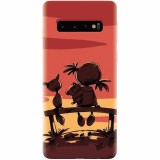 Husa silicon personalizata pentru Samsung Galaxy S10, Lovely Sunsets