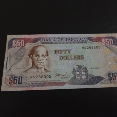 Bancnota 50 Dolari Jamaica