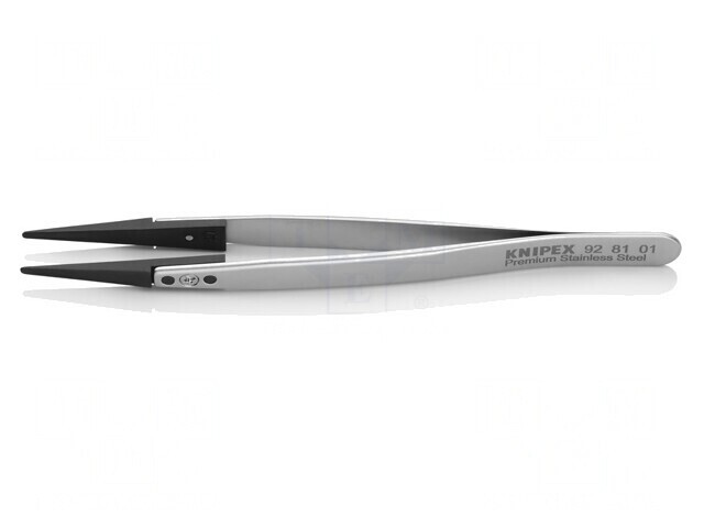Pensetă ESD Rotunjită 130mm