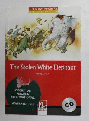 THE STOLEN WHITE ELEPHANT by MARK TWAIN , CD AUDIO INCLUS , 2007 foto