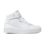 Puma Carina 2.0 Mid Jr White- White- 387376-02 387376-02-35.5