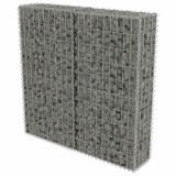 Cumpara ieftin Perete gabion cu capace, otel galvanizat, 100 x 20 x 100 cm