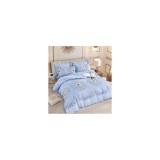 Cumpara ieftin Lenjerie de Pat, Bumbac Finet, 6 Piese, Pat Dublu -JO110