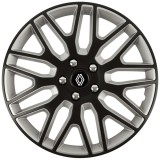 Set 4 Capace Roti 15 inchi (R15) Dakar Negru-Gri, Compatibile Cu Renault Nou