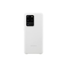 HUSA Smartphone Samsung, pt Galaxy S20 Ultra, tip back cover (protectie spate), silicon, ultrasubtire, alb, &quot;EF-PG988TWEGEU&quot;