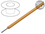 Cablu electric portocaliu 1x2,5mm&sup2; HELUTHERM&reg; 145