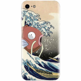 Husa silicon pentru Apple Iphone 5c, Great Wave Fish
